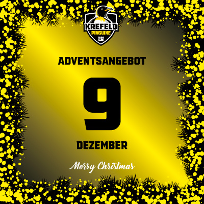Adventsangebot am 09.12.2025 im Krefeld Pinguine Onlineshop