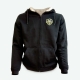 Krefeld Pinguine - Zip Hoody Winter Black - Logo - Gr: S