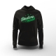 Steelers - Frauen Hoody - schwarz - Logo - Gr: XS