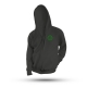 Steelers - Zip-Hoodie dunkelgrau - Neon Logo - Gr: S