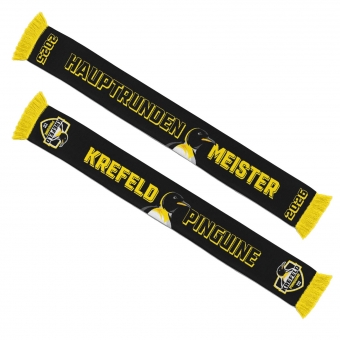 Krefeld Pinguine - Fan Schal - Hauptrunden Meister 2025/26