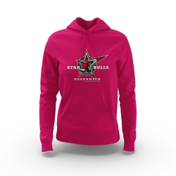 Starbulls - Frauen Logo Hoody - magenta - Gr: L