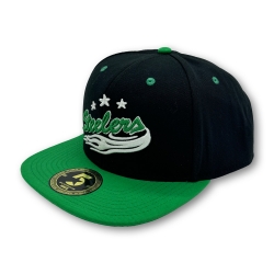 Steelers - ADULT Flat-Cap - Black - Logo - 58,5cm
