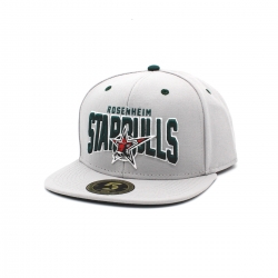 Starbulls - ADULT Flat-Cap - Big Logo - grey - 58,5cm