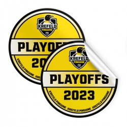Krefeld Pinguine - Aufkleber - Playoffs 2023