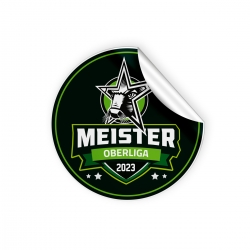 Starbulls - Meister 2023 - Aufkleber
