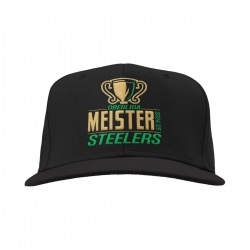 Steelers - Fan Cap schwarz - Meister 2025