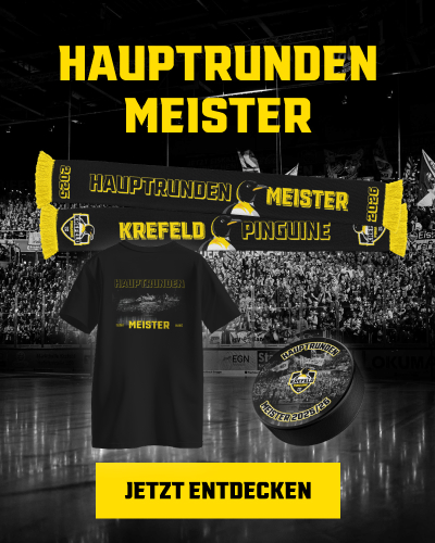 Krefeld Pinguine - Hauptrundenmeister 2025-26 - Fan Merchandise